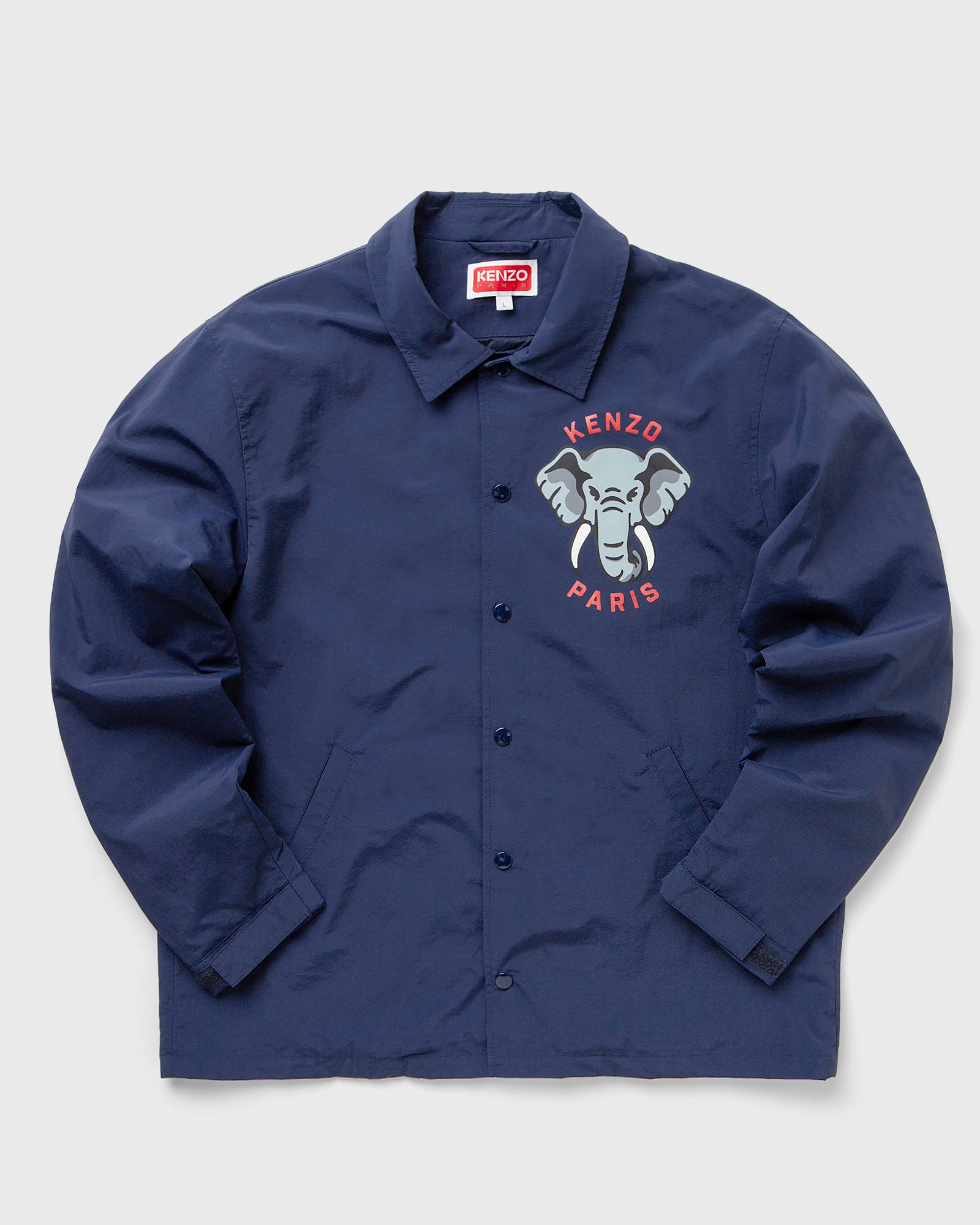 Kenzo - light coach jacket men overshirts blue in größe:l