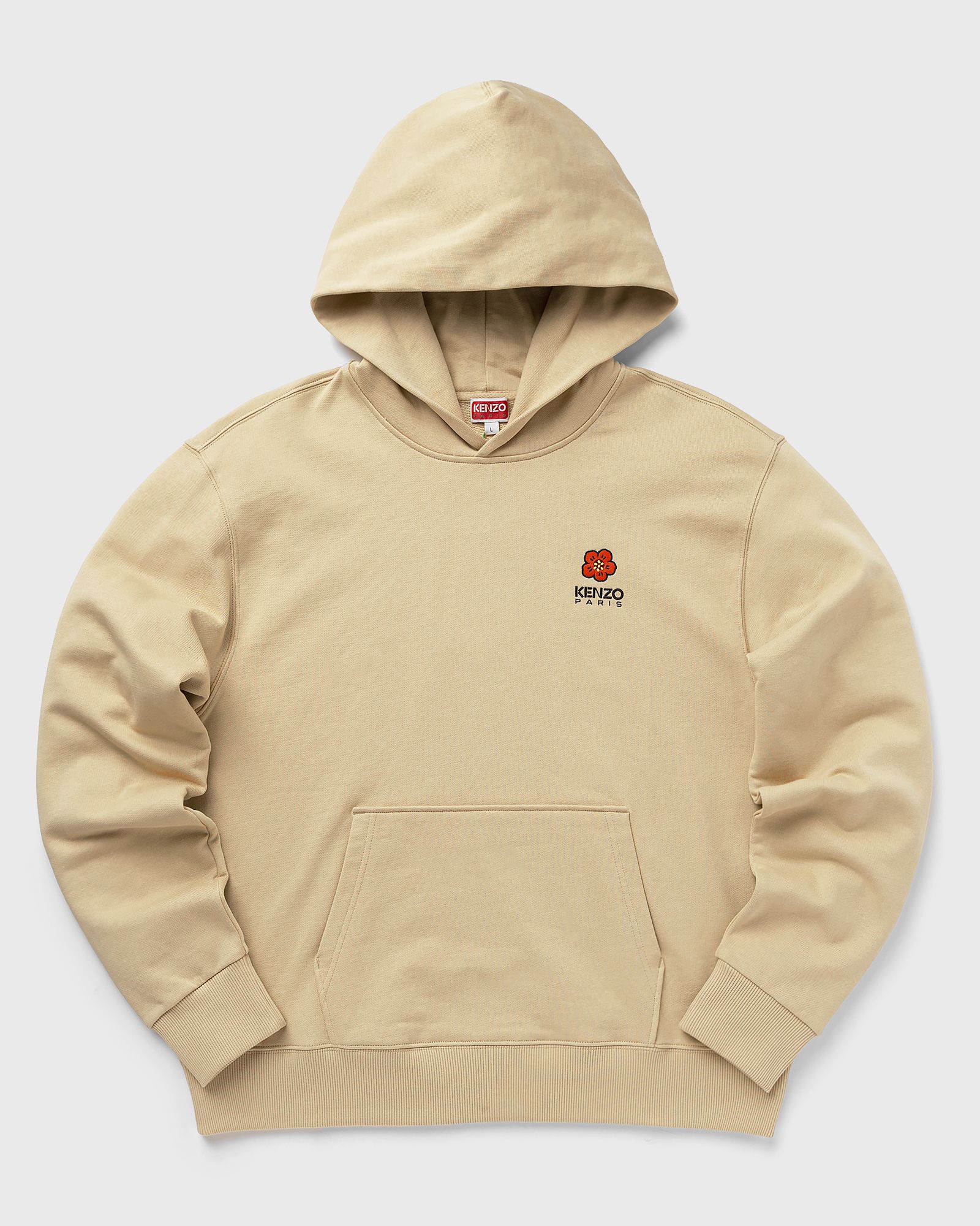 Kenzo - boke flower crest classic hoodie men hoodies beige in größe:xxl