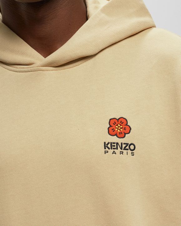 Kenzo BOKE FLOWER CREST CLASSIC HOODIE Beige | BSTN Store