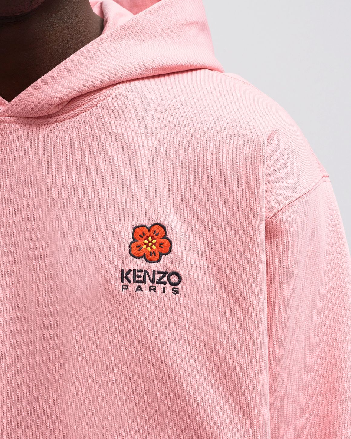 ★KENZO★ Balk Flower Crest Hooded Rose FD55SW4414MF30 FD55S Kenzo BOKE FLOWER CREST CLASSIC HOOD Pink | BSTN Store