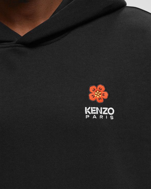 Kenzo BOKE FLOWER CREST CLASSIC HOODIE Black | BSTN Store