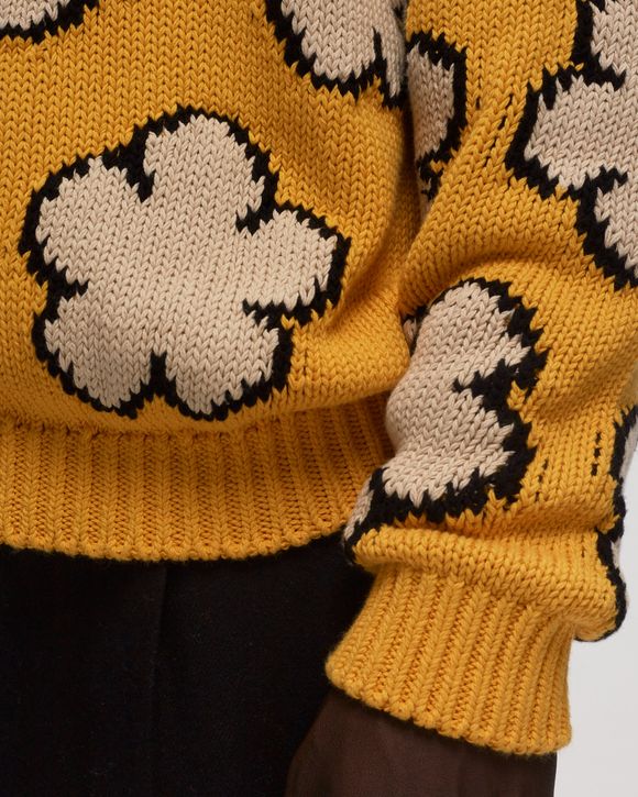 Kenzo ALL OVER BOKE FLOWER JUMPER Yellow | BSTN Store