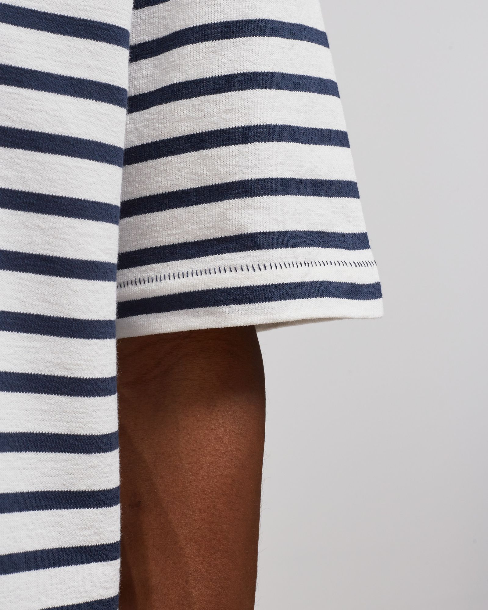 NAUTICAL STRIPED OVERSIZE TEE