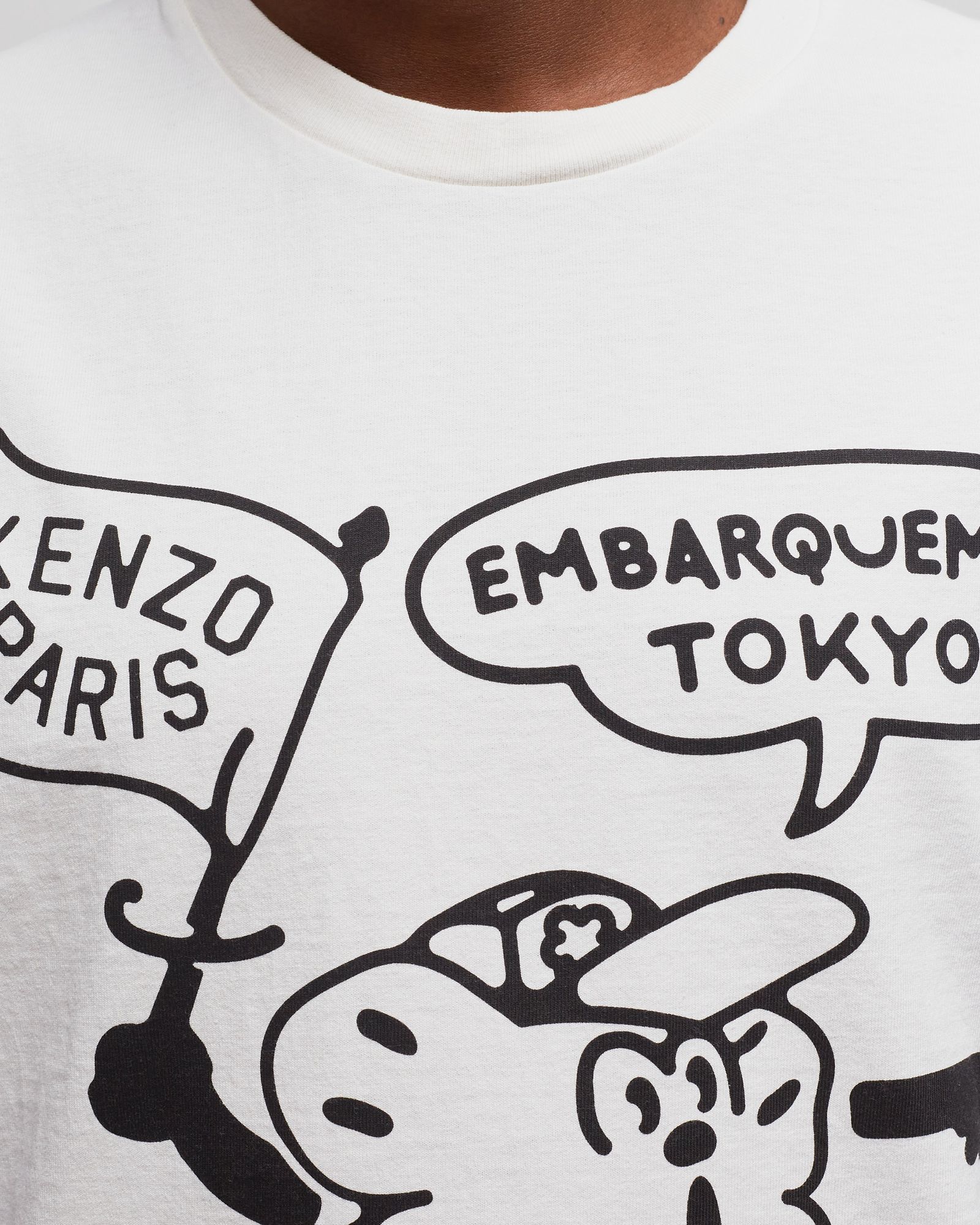 Kenzo BOKE BOY TRAVELS CLASSIC TEE White | BSTN Store