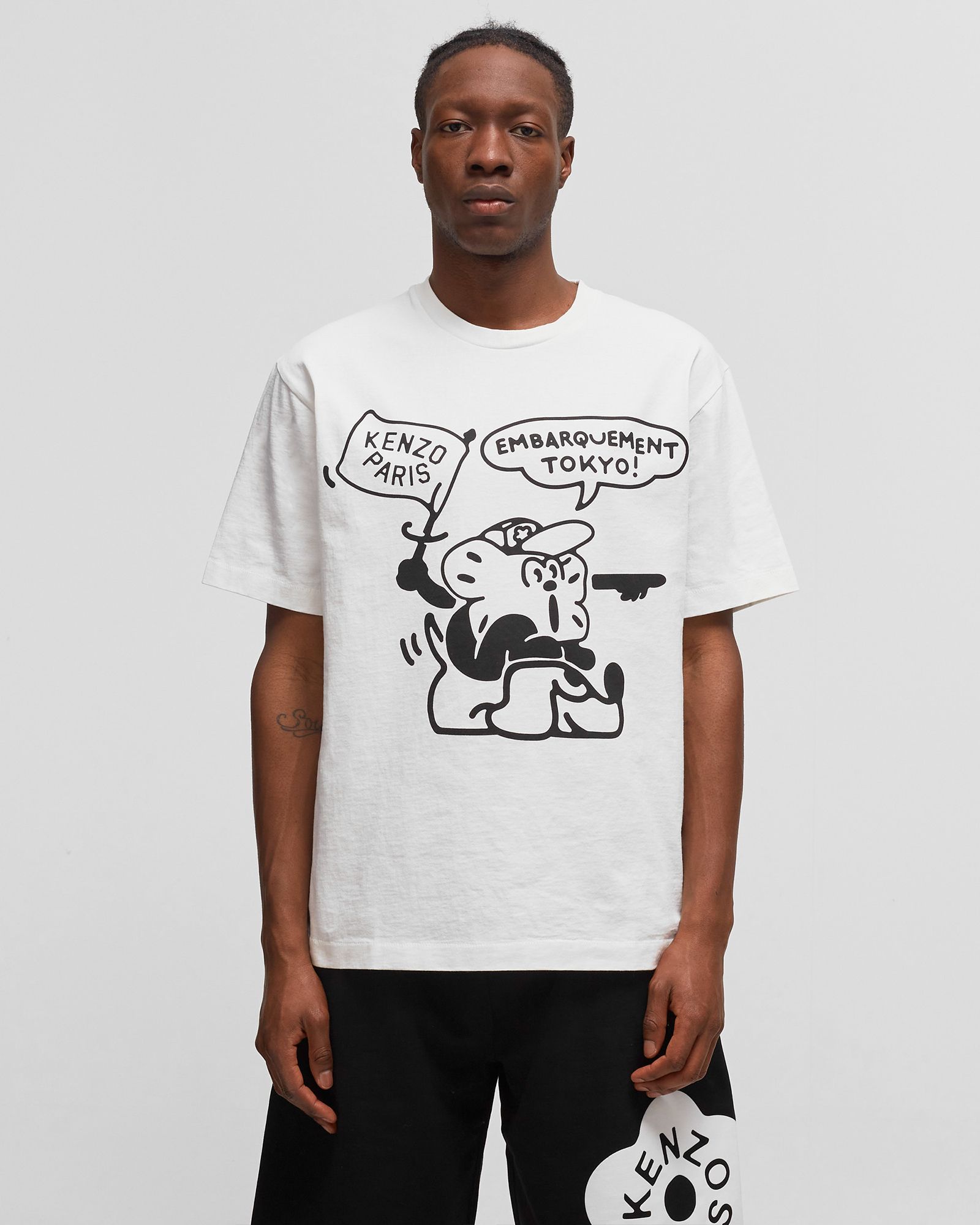 サイズL KENZO BOKE BOY TRAVELS CLASSIC TS Kenzo BOKE BOY TRAVELS CLASSIC TEE White | BSTN Store