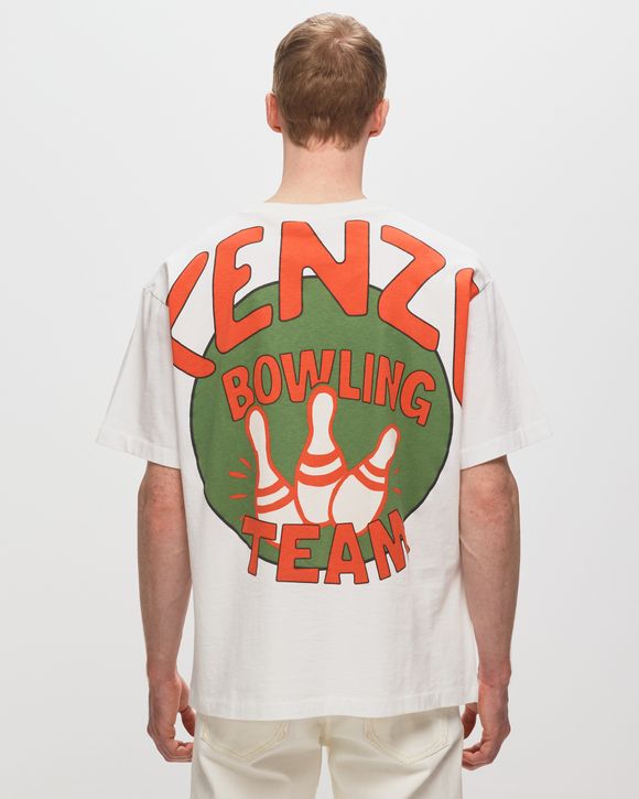 ずてぃ Kenzo BOWLING TEAM OVERSIZE TEE White | BSTN Store