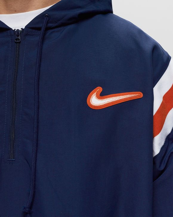Nike Authentics Men's Woven Lined 1/2-Zip Hoodie