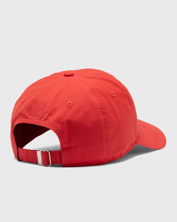 Jordan Club Cap Adjustable Unstructured Hat Red - LOBSTER/WHITE