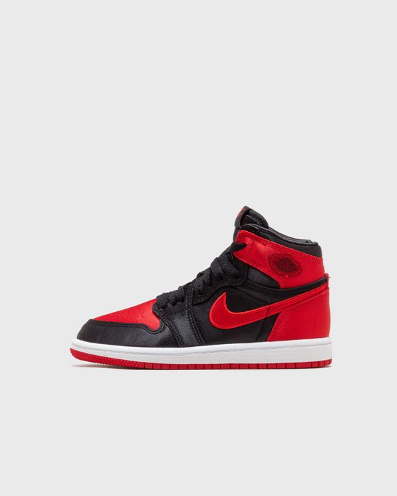 Black and shop red jordan ones