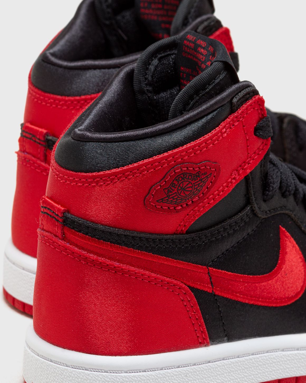 Jordan 1 high red and black best sale