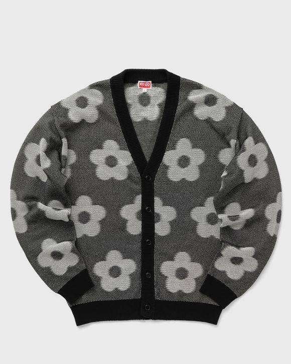 Kenzo FLOWER SPOT CARDIGAN Black - BLACK