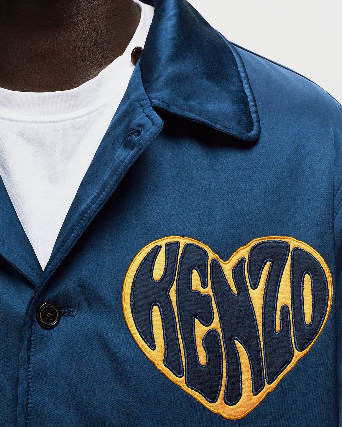 【KENZO】'KENZO HEART' カジュアル ジャケット Kenzo HEARTS TOUR JACKET Blue | BSTN Store