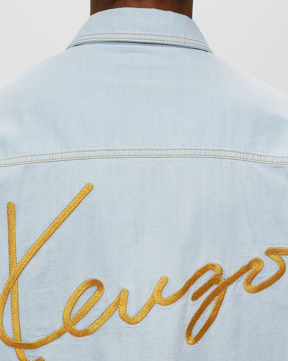 Kenzo x Nigo Boke Flower Embroidered Denim Tracker Jacket