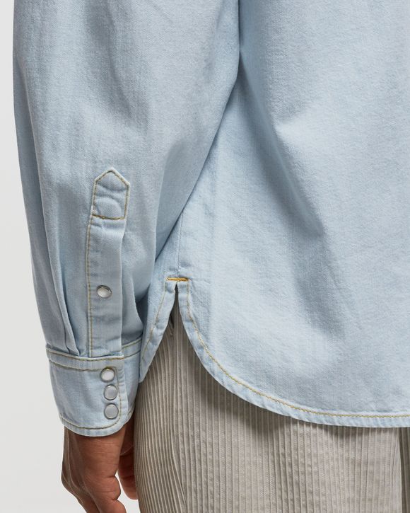 Kenzo SIGNATURE WESTERN SHIRT Blue | BSTN Store