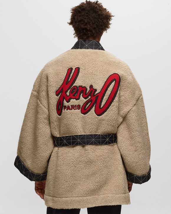 Kenzo ARCHIVE LOGO KIMONO Beige - CAMEL