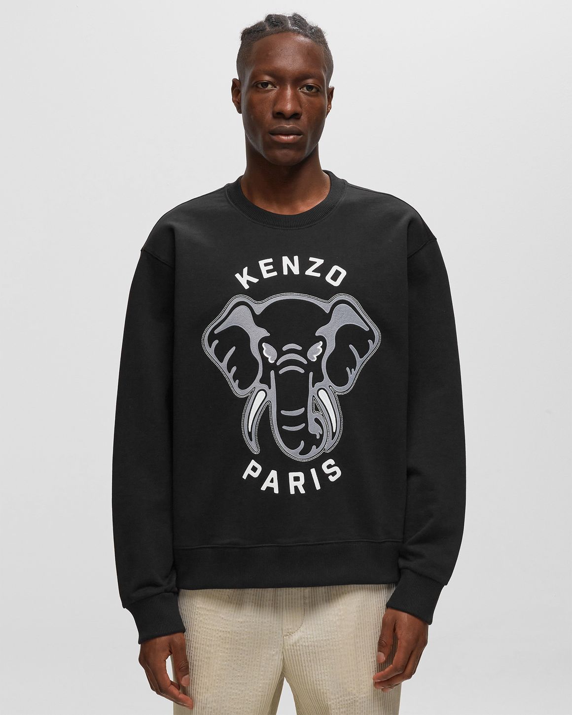 ★KENZO★ Classic Sweatshirt Black FD55SW4474ME99J FD55SW447 eyJidWNrZXQiOiJic3RuLWltYWdlLX