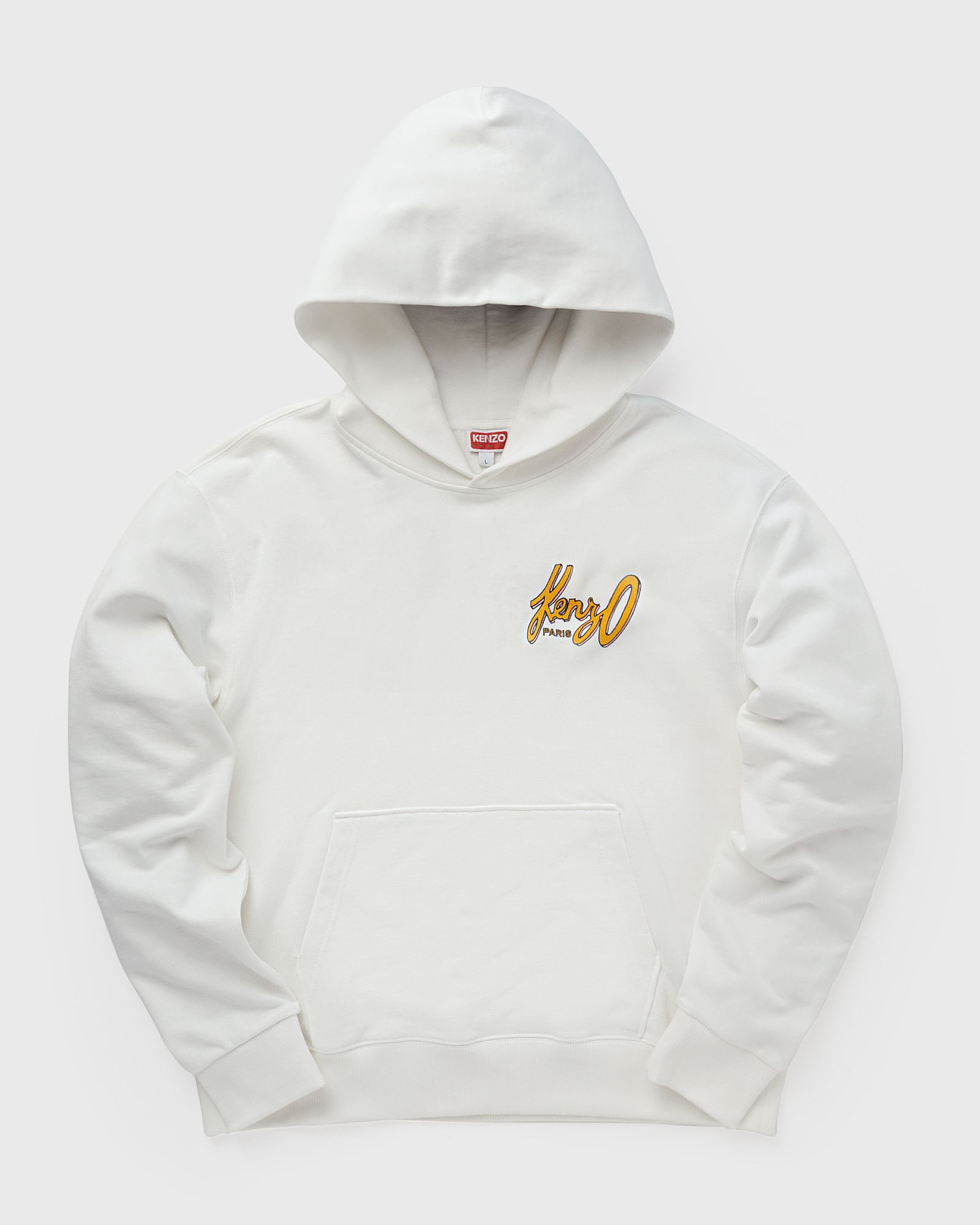 Kenzo - archive logo cl hoodie men hoodies white in größe:xl