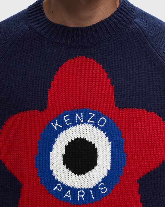 Kenzo TARGET JUMPER Multi - MIDNIGHT BLUE