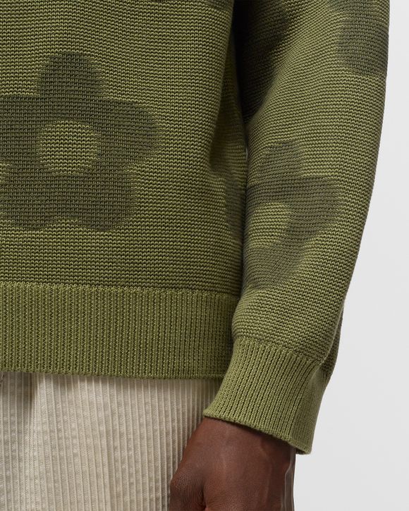 Kenzo FLOWER SPOT JUMPER Green - SAGE GREEN