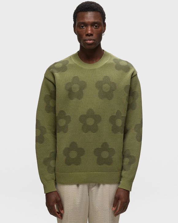 Kenzo FLOWER SPOT JUMPER Green - SAGE GREEN