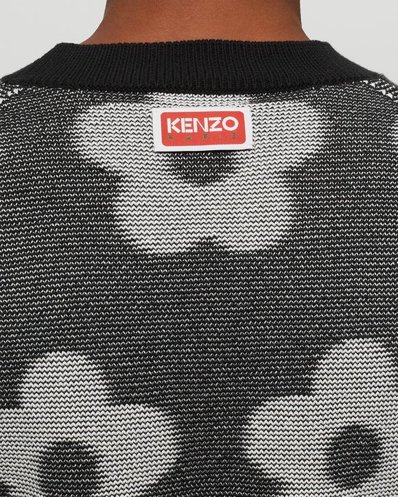 Kenzo FLOWER SPOT JUMPER Black - BLACK