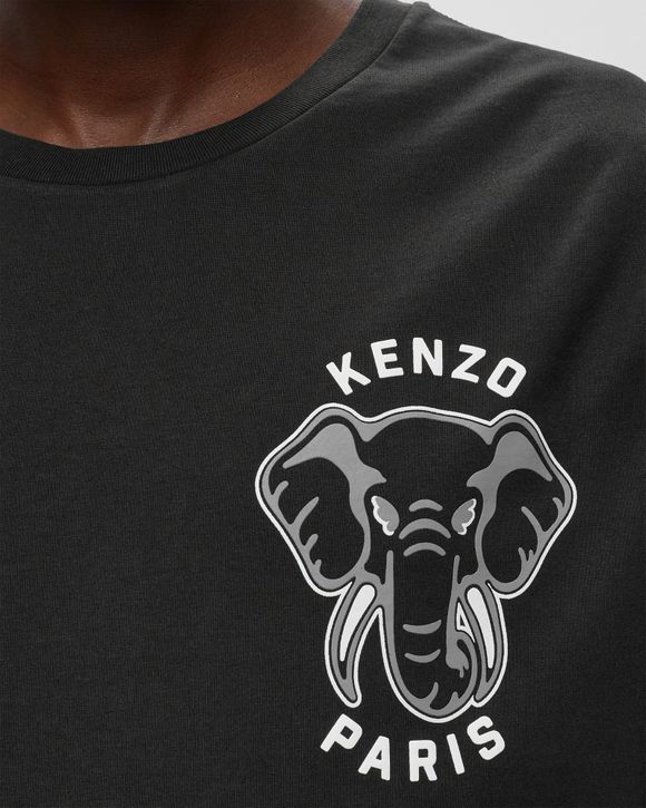 ★KENZO★ Bokeh 20 Classic Short Sleeve T-Shirt Black FE65TS Kenzo Boke Flower Classic T-Shirt - Black | Garmentory