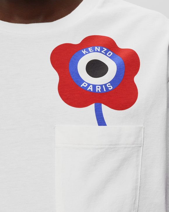 Kenzo TARGET CLASSIC CREST TEE White BSTN Store