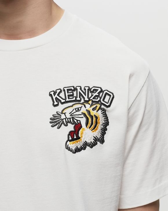 Kenzo Female T-Shirt White Size M Organic Cotton