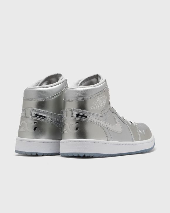 Silver and cheap white jordan 1