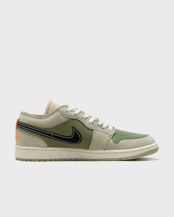 Olive green hot sale jordan shoes