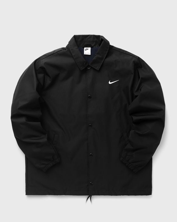 Nike Nike Authentics Men's Lined Coaches Jacket Black - black/white