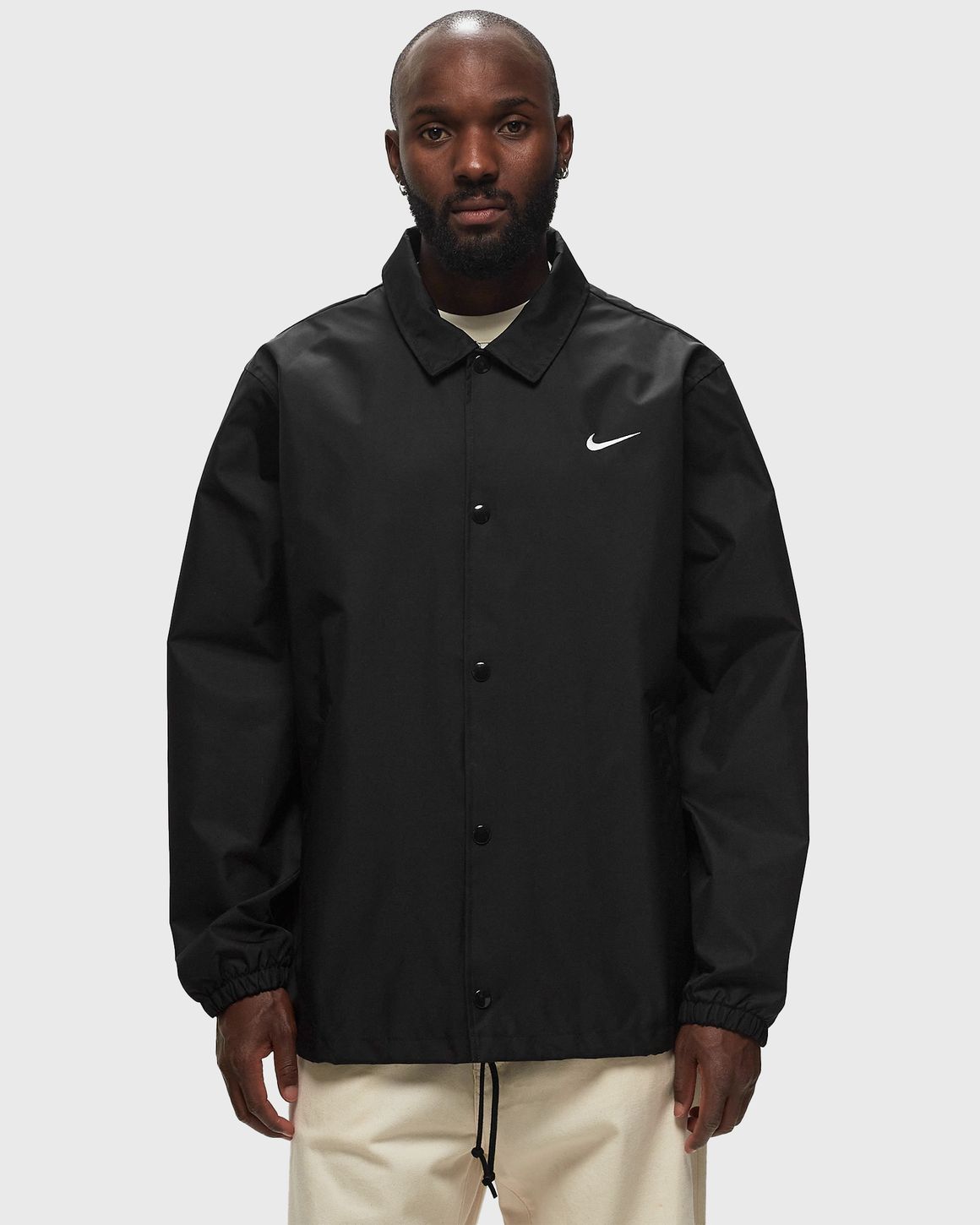 Nike Nike Authentics Men's Lined Coaches Jacket Black | BSTN Nike Nike Authentics Men's Lined Coaches Jacket Black | BSTN