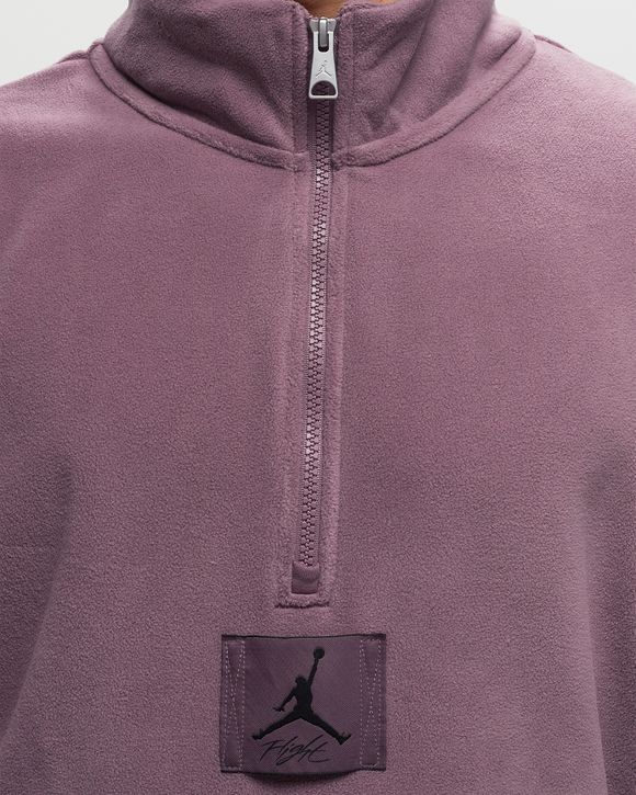 JORDAN ESSENTIAL STATEMENT WASH FLEECE PULLOVER - SKY J MAUVE