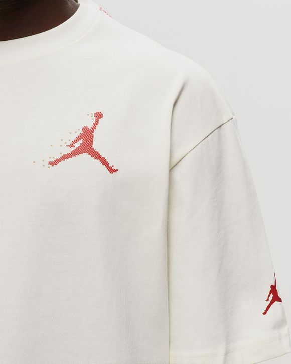 Jordan Jordan Essentials Holiday Men's T-Shirt White - sail