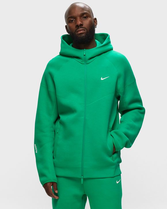 Nike fleece hoodie green on sale