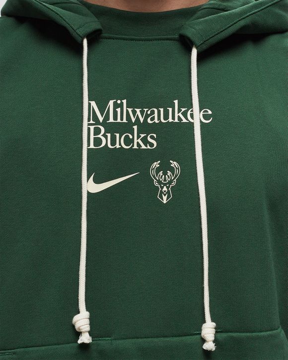 Nike NBA Milwaukee Bucks Standard Issue Hoodie Green