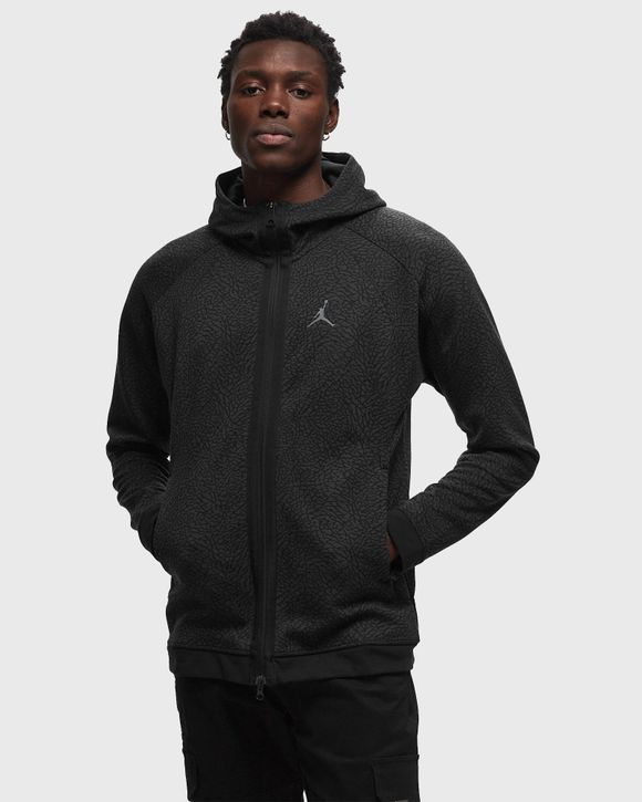 Under Armour Hoodie Men's Loose Fit Big Logo Black Pullover Made In Jordan  M