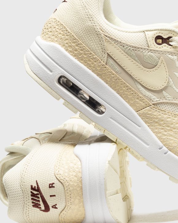 国内配送 NIKE W AIR MAX 1 '87 FLAX /COCONUT MILK Nike Air Max 1 '87 Safari Coconut Milk (Women's) - FD9856