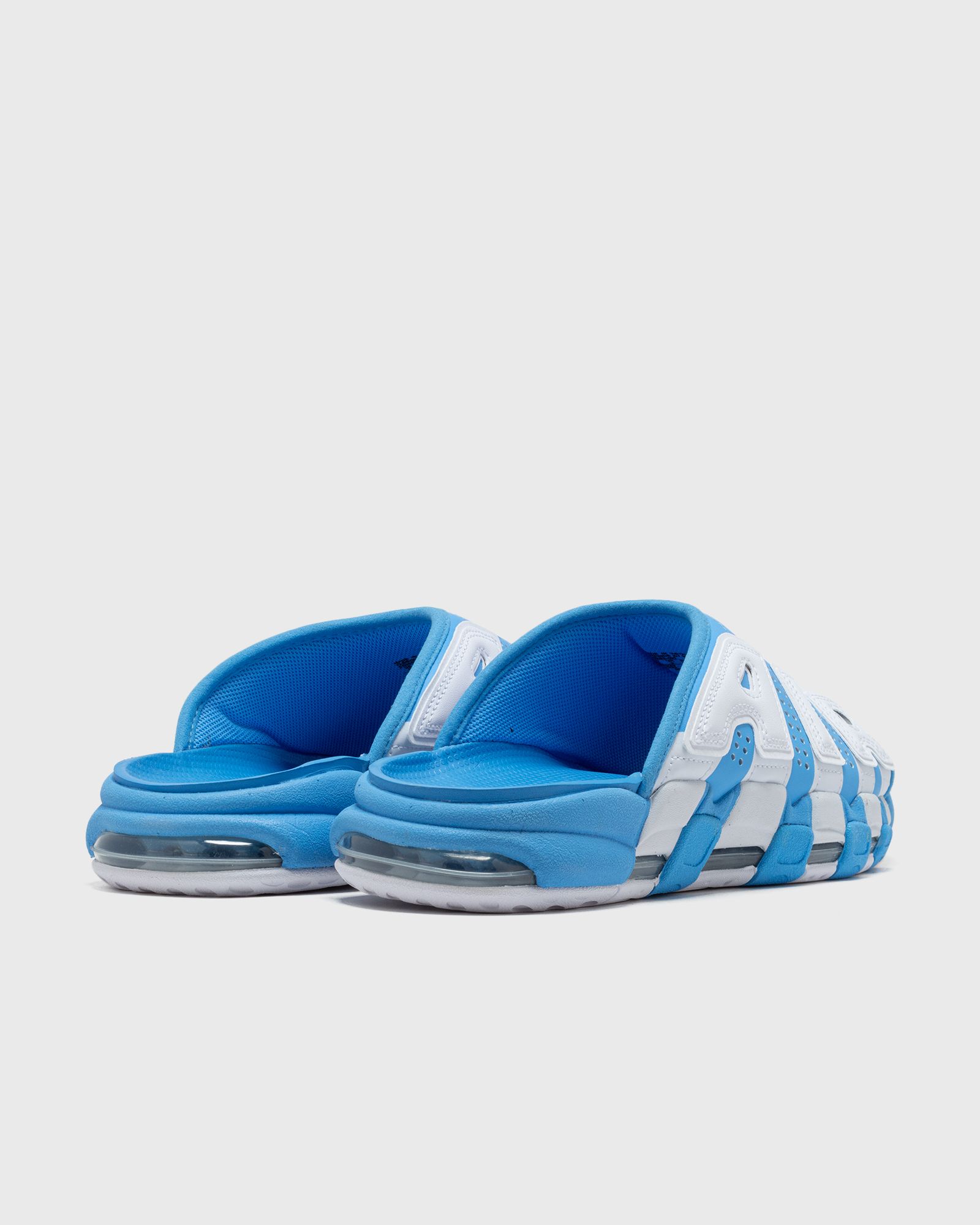 靴 Nike AIR MORE UPTEMPO SLIDE BLUEWHITE 29 Nike Air More Uptempo Men's Slides (FD9884-400, University