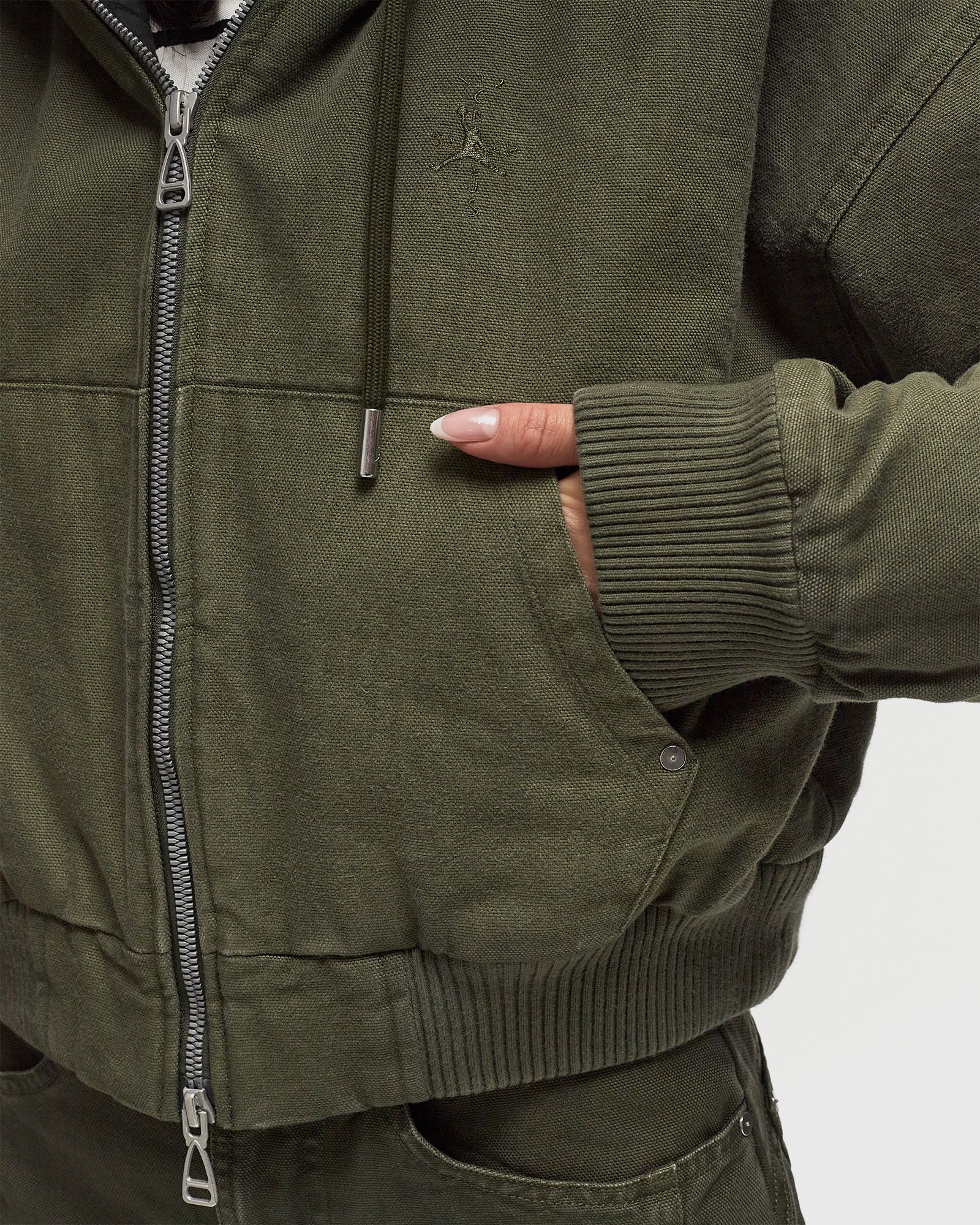 Jordan x Travis Scott Hooded Canvas Jacket