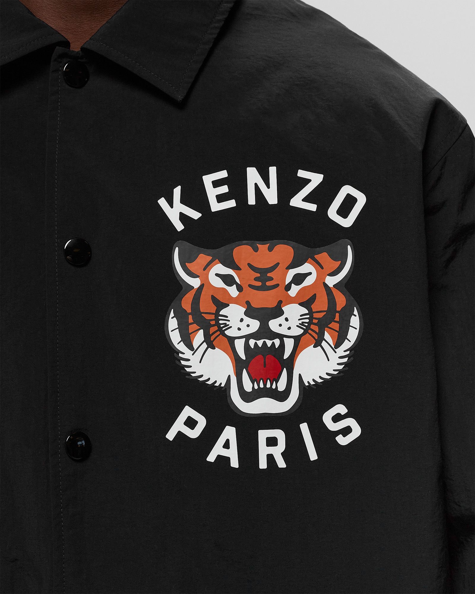 LUCKY TIGER PADDED COACH JACKET