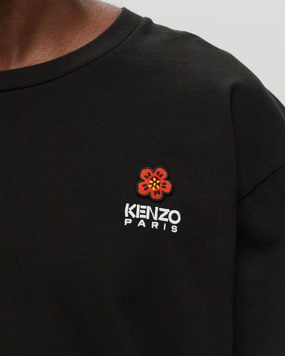 Kenzo BOKE FLOWER CLASSIC TEE LS Black | BSTN Store