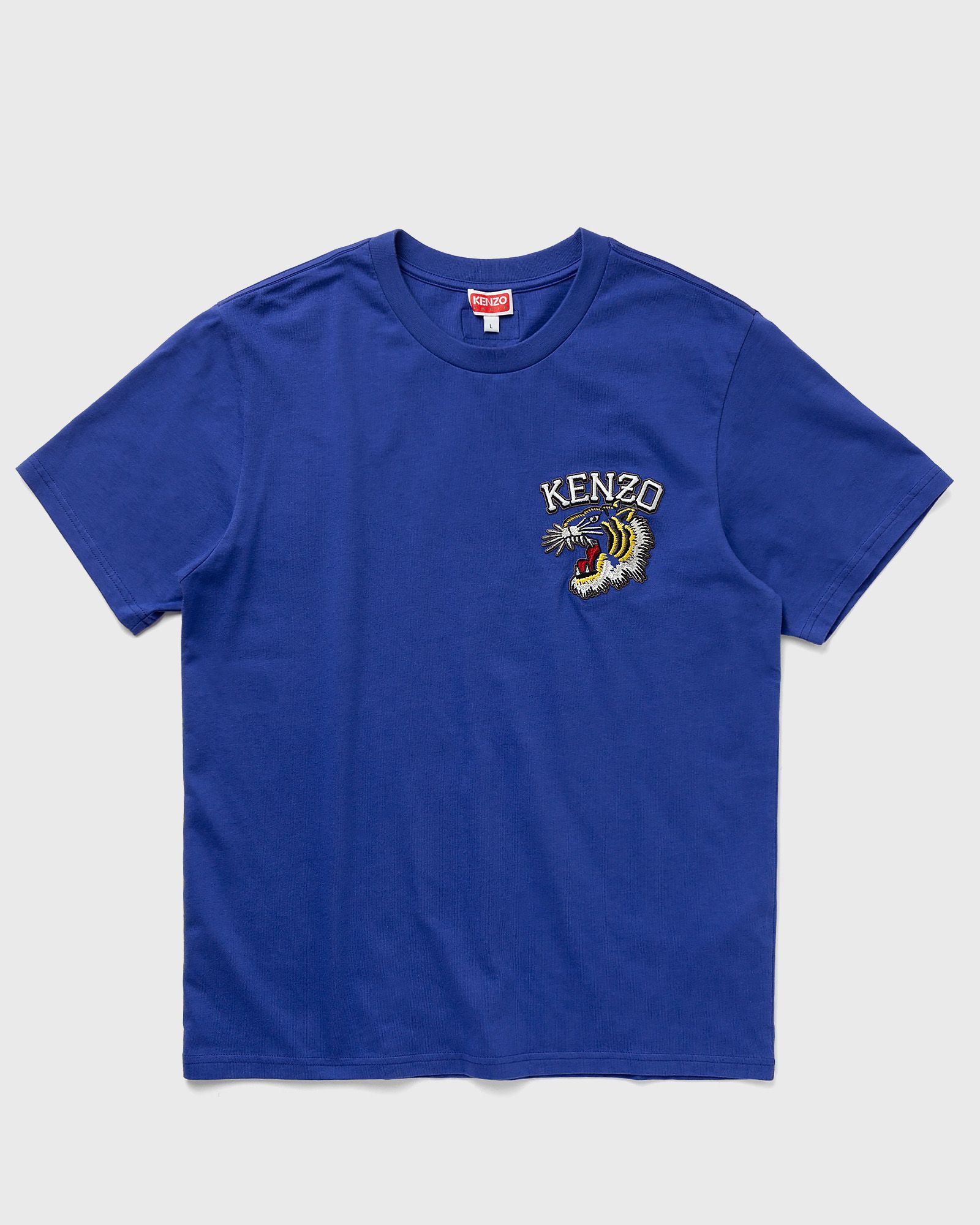 Kenzo - tiger varsity slim tee men shortsleeves blue in größe:l