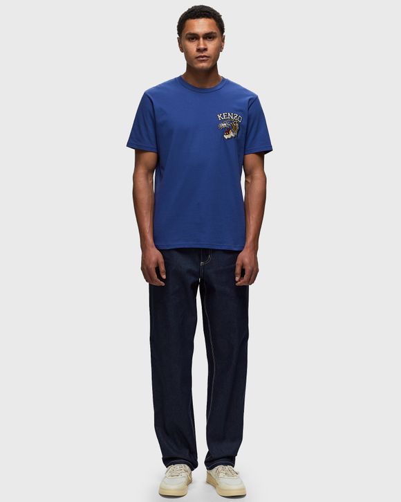 Kenzo Classic Tiger Crest Track Pants In Blue