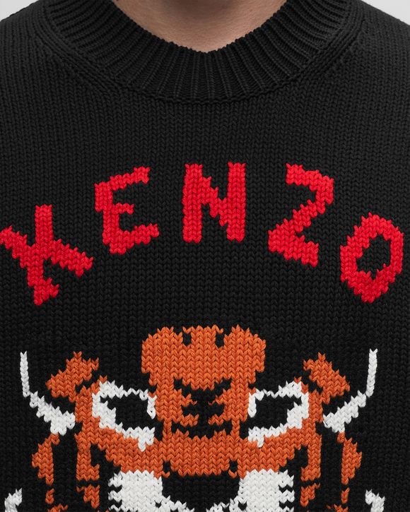 Black and clearance red kenzo jumper