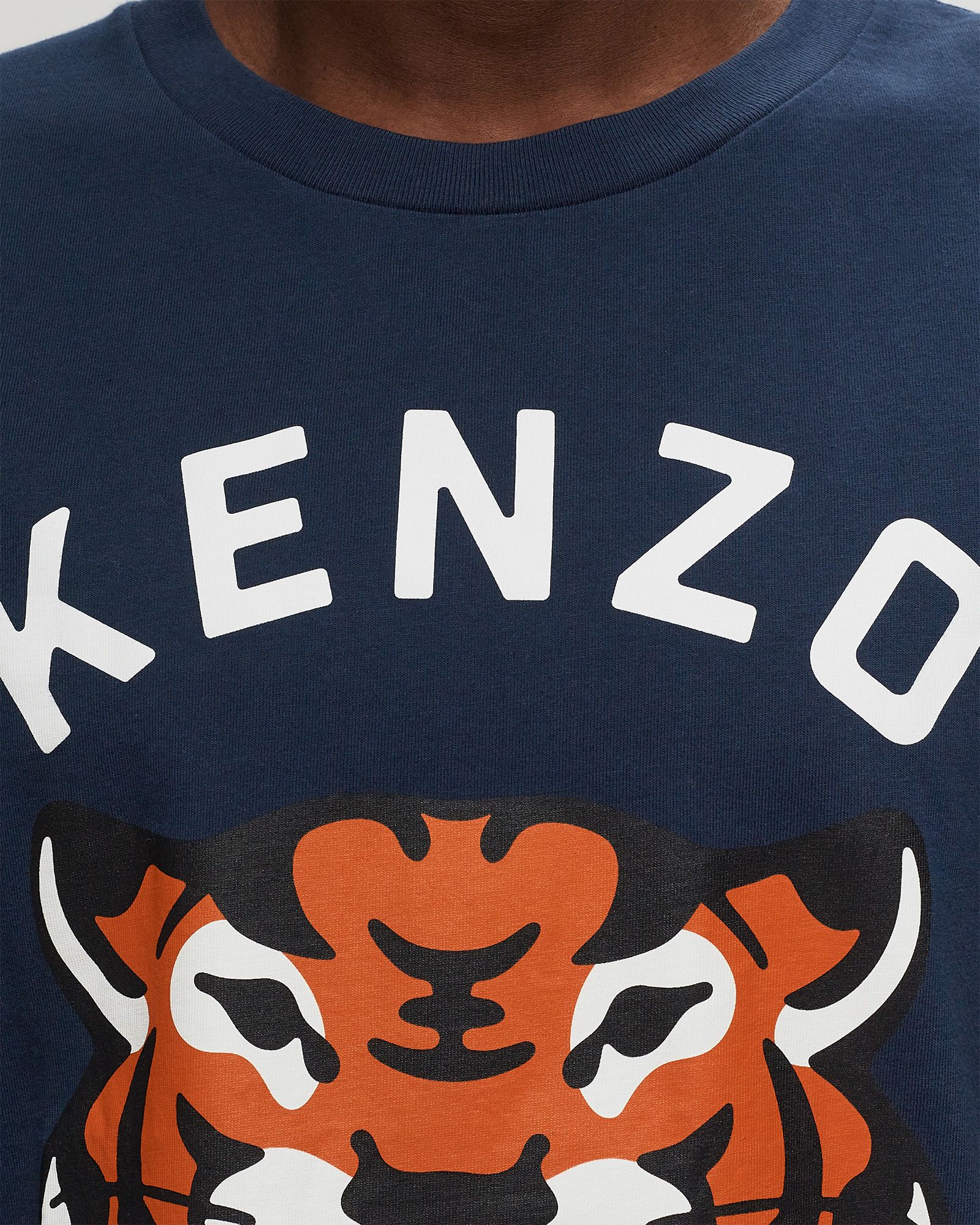 Kenzo LUCKY TIGER OVERSIZE TEE Blue | BSTN Store