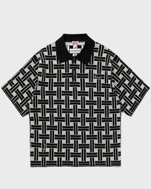 Kenzo WEAVE POLO Black/Grey | BSTN Store