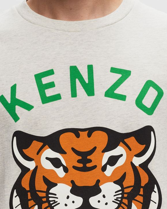 Kenzo LUCKY TIGER OVERSIZE TEE Beige BSTN Store