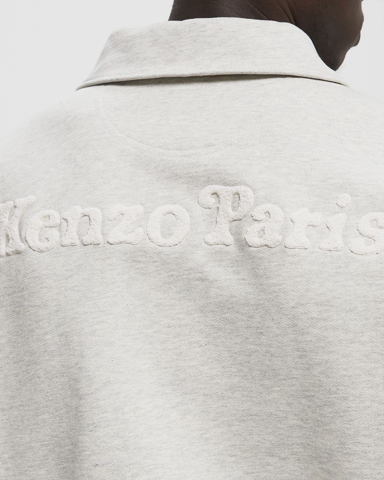 GOTS VERDY COLLECTION EMBROIDERED HALF ZIP SWEATSHIRT