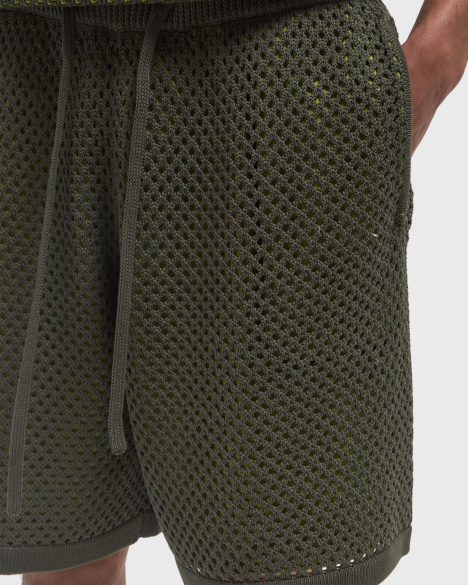 MESH BERMUDA SHORTS